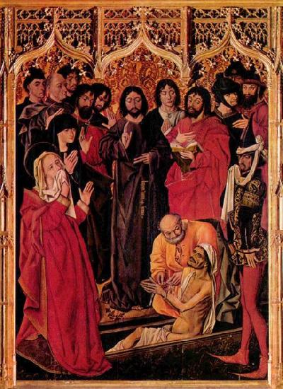 Resurrection of Lazarus, Nicolas Froment